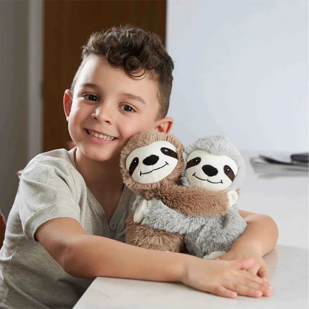 Warmies‎ Sloth Hugs Kids Small lavender Microwavable detachable Plush toy
